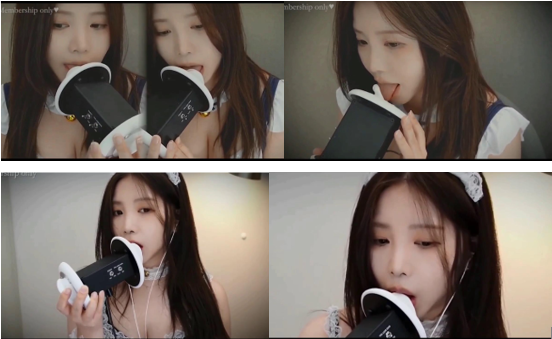 [ASMR助眠视频]yoonying女仆装舔耳1v+会员付費1v216mb【百度网盘下载】-阿黑颜