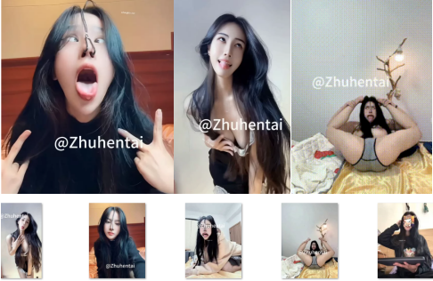 福利姬美女 Zhuhentai-anna 阿黑颜母猪 自毁美颜视频合集 [5V+14P]百度网盘下载-阿黑颜